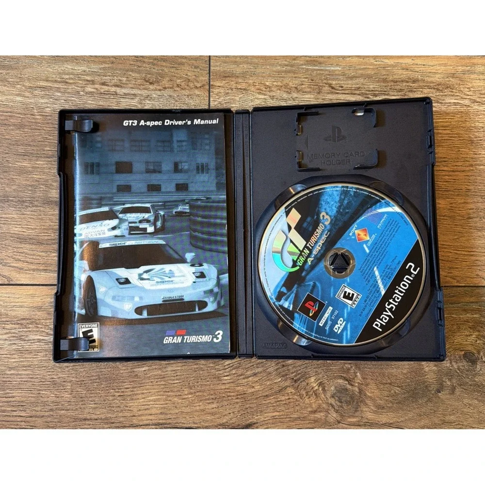 Vintage‎ Grand Turismo 3 A-Spec /  Playstation 2 PS2 / Tested